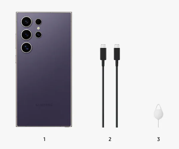 SAMSUNG S24 ULTRA 256GB Ultra 5G Dual SIM violeta titanio 12 GB RAM - Image 2